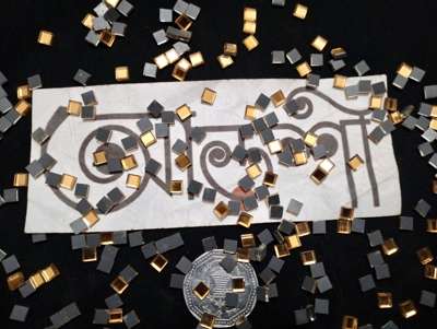 কুন্দন - স্কয়ার - গোল্ডেন ব্লাক