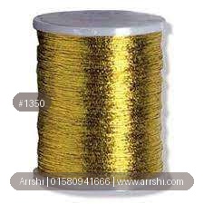 জরি সুতা - চিকন - গোল্ডেন (বড় - রোল হিসেবে)