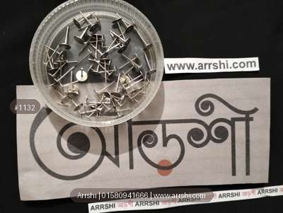 পুশপিন - সিলভার (পুশসহ) / টপ হুক