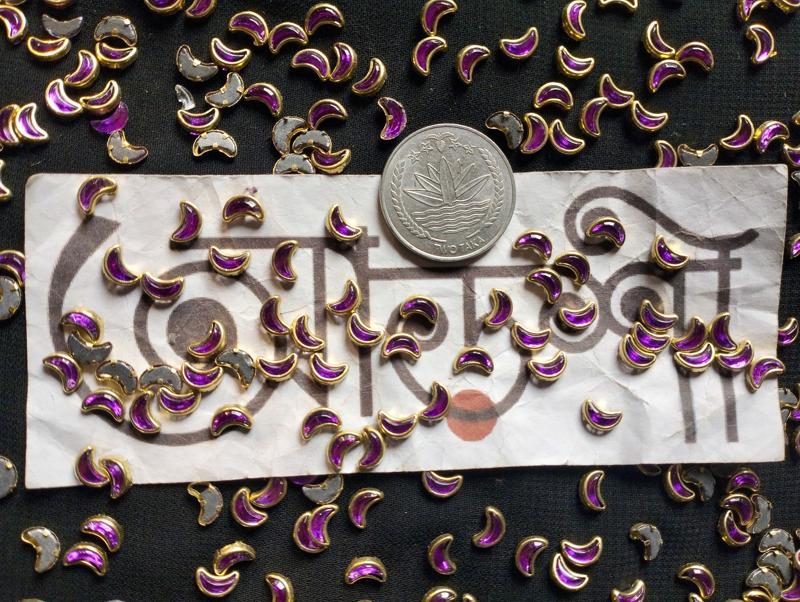 কুন্দন - কালার - চাঁদ - বেগুনি