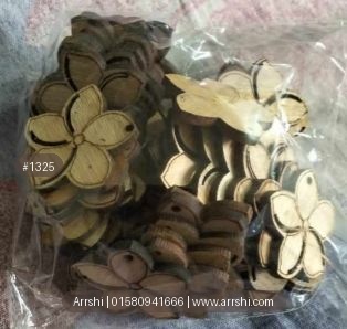 কাঠ গহনা - ফুল